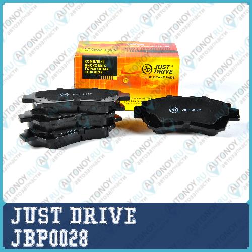 Колодки тормозные FR JBP-D2088H  JBP0028