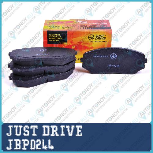 Колодки тормозные передние D3142 JBP0244