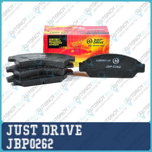 Колодки тормозные передние D2102 JBP0262