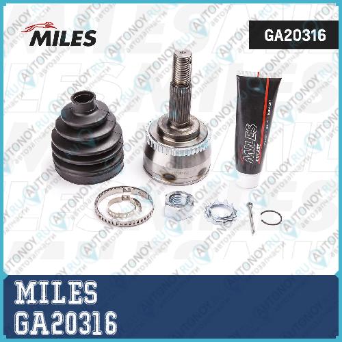 Шрус наружный Nissan Primera 1.6-2.0 96-02 (с ABS) (GKN 303447) GA20316