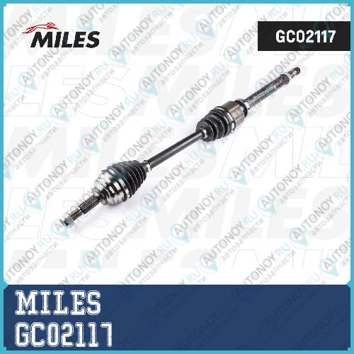 Привод в сборе правый Renault Megane 1.6 02- (GKN 304339) GC02117