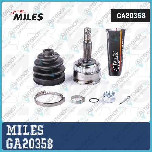 Шрус наружный OPEL CORSA 1.0-1.7D 94-01 (с ABS) (GKN 302454) GA20358