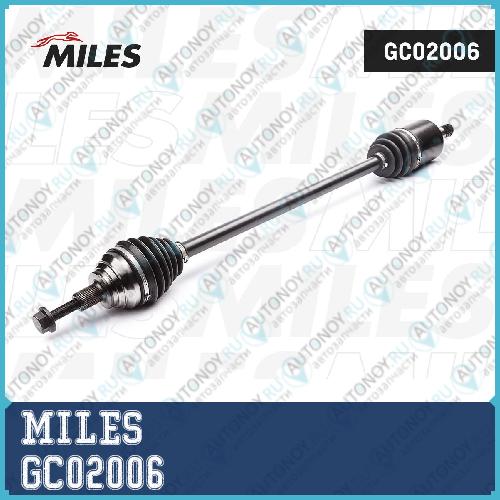 Привод в сборе правый Audi A3/Skoda Octavia/VW Passat/Golf 1.6-2.0 03- (GKN 304769) GC02006