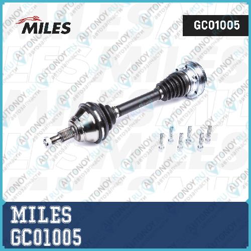 Привод в сборе левый Audi A3/Skoda Octavia/VW Golf/BORA 1.9TD-2.8 98- (GKN 304351) GC01005