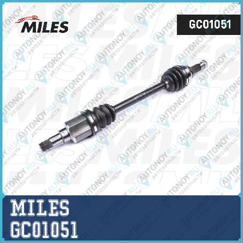 Привод в сборе левый Ford FIESTA/FUSION 1.4TD 01-07 (ABS) (GKN 304537) GC01051