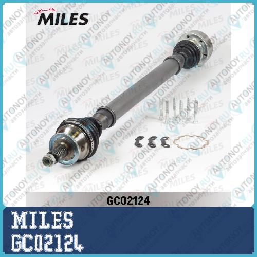 Привод в сборе правый VW POLO/Skoda FABIA 1.2-1.9 99- (GKN 304444) GC02124
