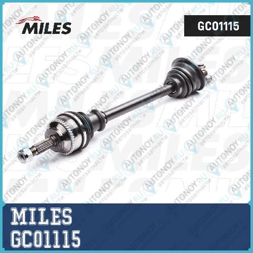 Привод в сборе левый (ABS) Renault Megane I 1.4-1.9D 96-00 (GKN 303064) GC01115