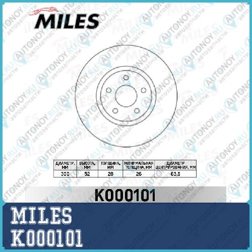Диск тормозной передний Ford Mondeo IV 06.07- (Trw DF6019S) K000101