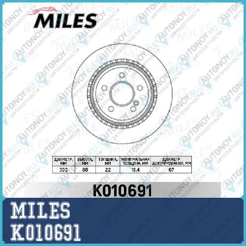 Диск тормозной задний Mercedes Benz W211/W212/W204/W219 (Trw DF4270) K010691