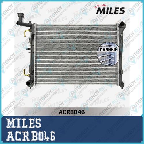 Радиатор (паяный) Hyundai i30 / Kia CEED / ELantra 1.4-2.0 A/T 06-) (NISSENS 66676) ACRB046