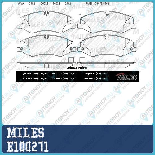 Колодки тормозные передние (без датчика + болты) (Смесь Semi-Metallic) (LR DISCOVERY 09-/ Range Rover Sport 09-) (Trw GDB1898) E100271