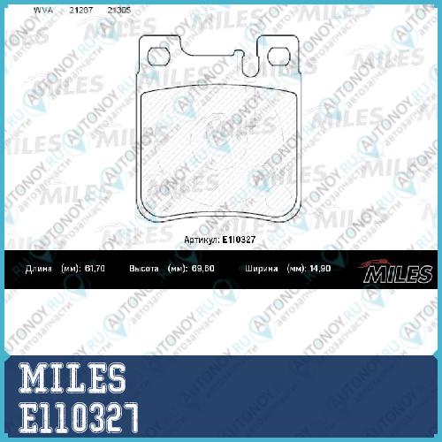 Колодки тормозные задние (без датчика) (Смесь Semi-Metallic) (MB W202/203 AMG/210/140) (Trw GDB1123) E110327