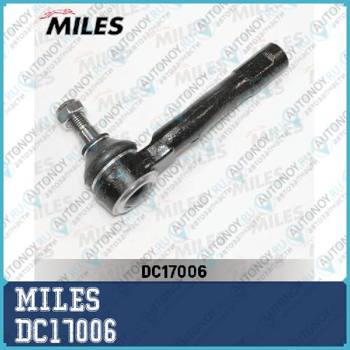 Наконечник рулевой тяги левый Chevrolet LACETTI DC17006