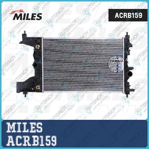 Радиатор (паяный) Chevrolet CRUZE 1.6/1.8 A/T 09-/OPEL ASTRA J 1.6 09- AT (NISSENS 630729) ACRB159