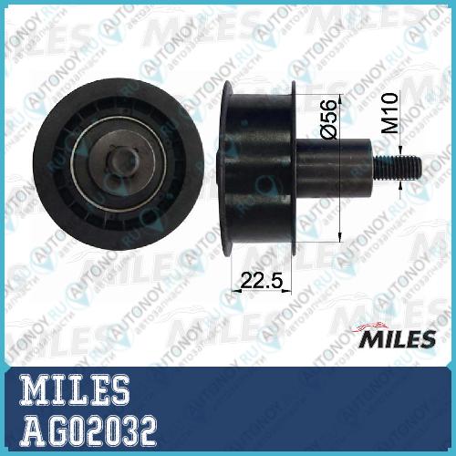 Ролик ремня Грм VW Golf 4/BORA/Octavia 1.4/1.6 (INA 532016710) AG02032