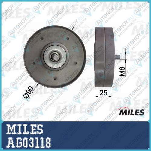 Ролик ремня приводного Audi A4/A5 1.8/2.0 TFSI 07- (INA 532069410) AG03118