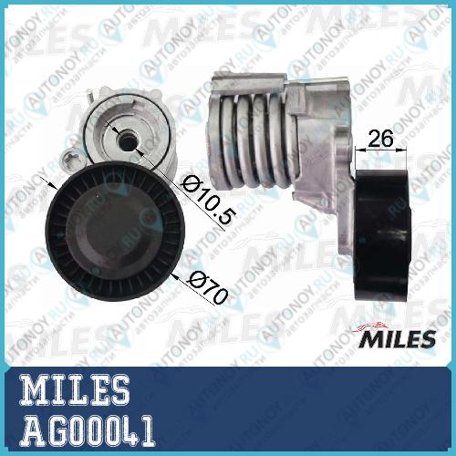 Натяжитель ремня приводного Seat IBIZA/VW POLO/Skoda FABIA 1.2 AG00041
