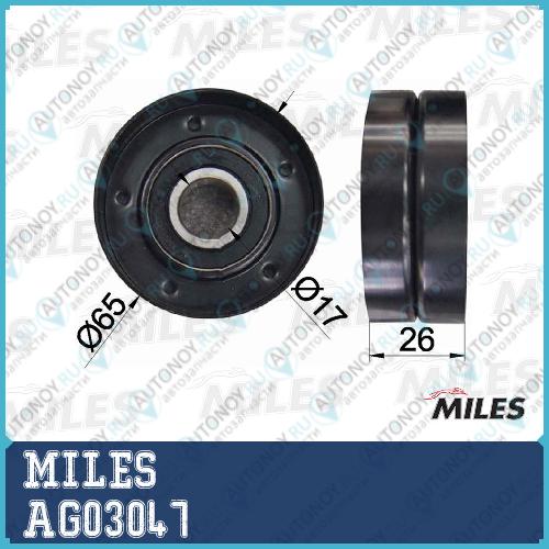 Ролик ремня приводного VW Golf/Passat 1.4 TSI 05- AG03047
