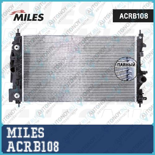 Радиатор (паяный) Chevrolet CRUZE 1.4T A/T 09- (NISSENS 630724) ACRB108