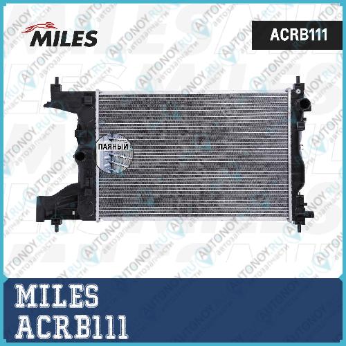 Радиатор (паяный) Chevrolet CRUZE 1.6 10- MT (NISSENS 616903) ACRB111