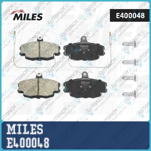 Колодки тормозные передние (с датчиком) (Смесь Low-Metallic) Renault Logan 04-/Sandero 08-/CLIO 91- (Trw GDB807) E400048