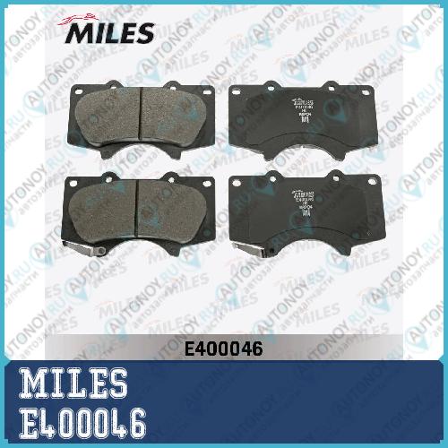 Колодки тормозные передние (без датчика) (Смесь Low-Metallic) (Toyota Land CRUISER 120 PRADO 150 Mitsubishi PAJERO IV) (Trw GDB3364) E400046