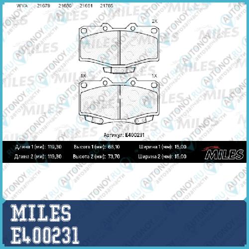 Колодки тормозные передние (без датчика) (Смесь Low-Metallic) (Toyota Land CRUISER 70/80/90/4 RUNNER 87-) (Trw GDB797) E400231