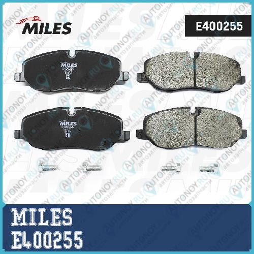 Колодки тормозные передние (без датчика + болты) (Смесь Low-Metallic) (LR DISCOVERY III 04>/ Range Rover 02>) (Trw GDB1631) E400255
