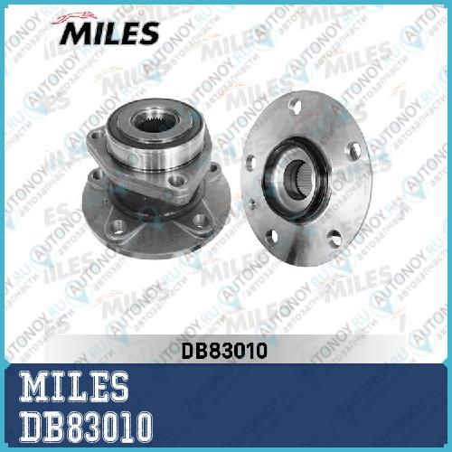 Ступица колеса передняя с подшипником Audi A3 II-III/Skoda/VW Golf V-VII/Caddy III 03- (SKF VKBA6556) DB83010
