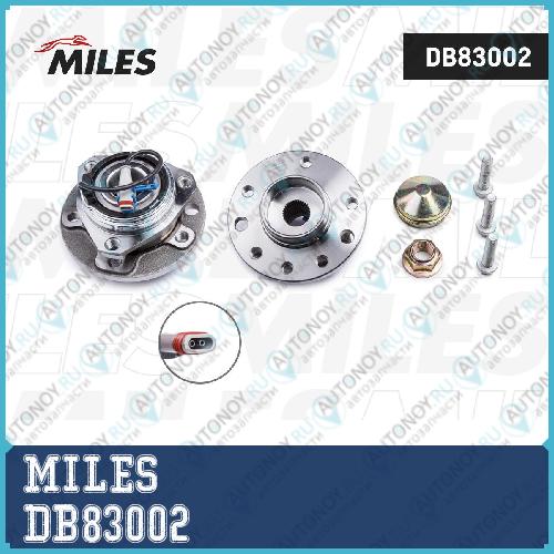 Ступица колеса передняя с подшипником (5 отверстий) OPEL ASTRA H/ZAFIRA 04- (SKF VKBA3651) DB83002