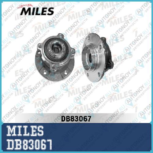 Ступица колеса передняя с подшипником BMW 5 E60/E61/6 E63/E64 04- (SKF VKBA3670) DB83067