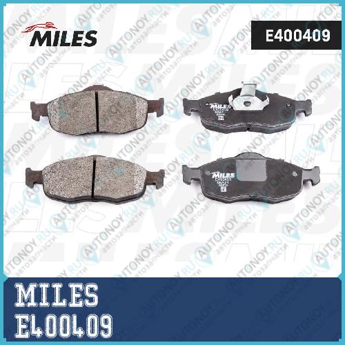 Колодки тормозные передние (без датчика) (Смесь Low-Metallic) Ford SCORPIO 2.5T/2.9 94>98/Mondeo 92>/96>00 (Trw GDB1107) E400409