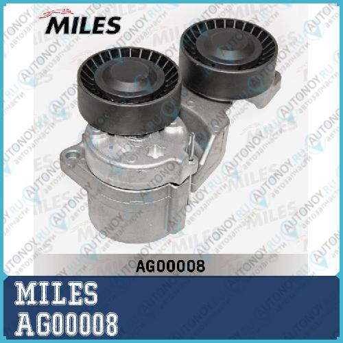 Натяжитель ремня приводного VOVLO S60/V70/XC90 2.4D/2.4T (INA 534031910) AG00008