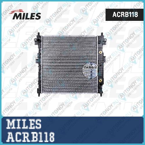 Радиатор (паяный) Ssangyong ACTYON 2.0-2.3 06- (NISSENS 64326) ACRB118