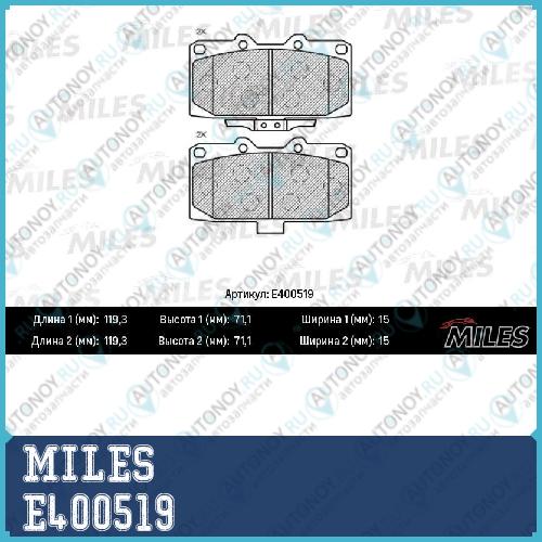 Колодки тормозные передние (Смесь Low-Metallic) Subaru Forester 2.0 98-02/Impreza 2.0 94- (Trw GDB3307) E400519