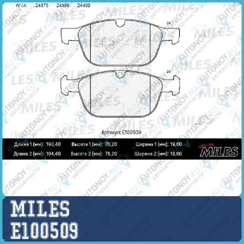 Колодки тормозные передние (Смесь Semi-Metallic) VOLVO XC 60 08- (Trw GDB1821) E100509
