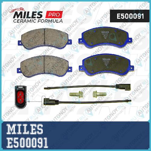 Колодки тормозные передние (с датчиком) (Смесь CERAMIC) Ford TRANSIT 06- 330/350-Series (Trw GDB1724) E500091