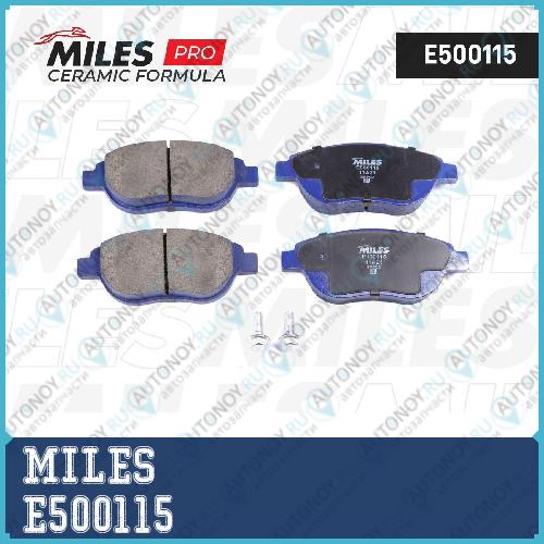 Колодки тормозные передние (Смесь CERAMIC) Citroen C4/BERLINGO/Fiat DOBLO/Peugeot 307/PARTNER (Trw GDB1464) E500115