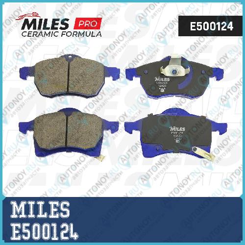 Колодки тормозные передние (Смесь CERAMIC) OPEL ASTRA G 1.8-2.2 16v/ZAFIRA A/B 1.6/1.8 (Trw GDB1350) E500124