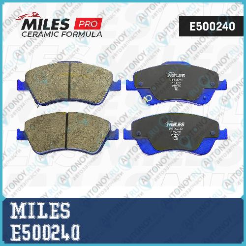 Колодки тормозные передние (Смесь CERAMIC) Toyota AURIS 1.33-2.2 07- (Великобритания) (Trw GDB3481) E500240