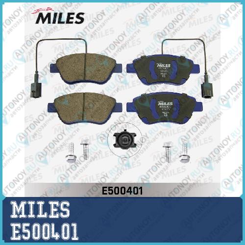 Колодки тормозные передние (Смесь CERAMIC) Fiat ALBEA/DOBLO/STILO 01> (Trw GDB1482) E500401