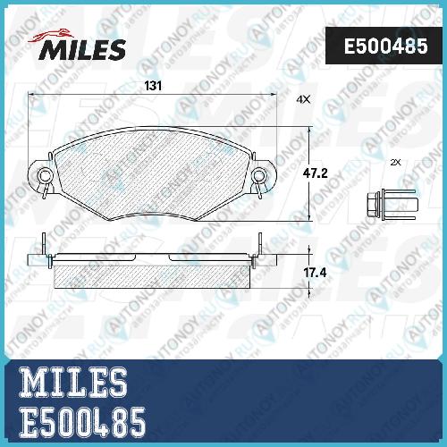 Колодки тормозные передние (Смесь CERAMIC) Peugeot 206 98-/306 94-02 (Trw GDB1361) E500485