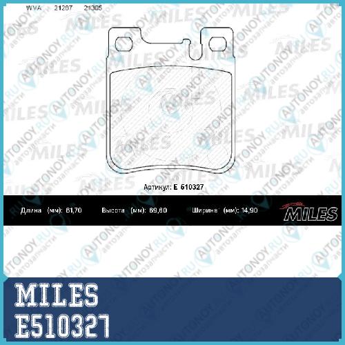 Колодки тормозные задние (Смесь CERAMIC) Mercedes W202/203 AMG/210/140 (Trw GDB1123) E510327