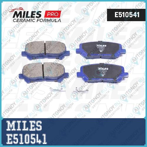 Колодки тормозные задние (Смесь CERAMIC) Honda PILOT 08-/ACURA MDX 06- E510541