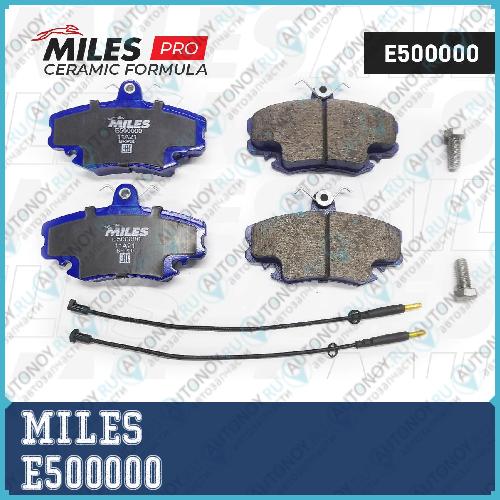 Колодки тормозные передние (с датчиком) (Смесь CERAMIC) Renault Logan 04-/Sandero 08-/CLIO 91- (Trw GDB1465) E500000