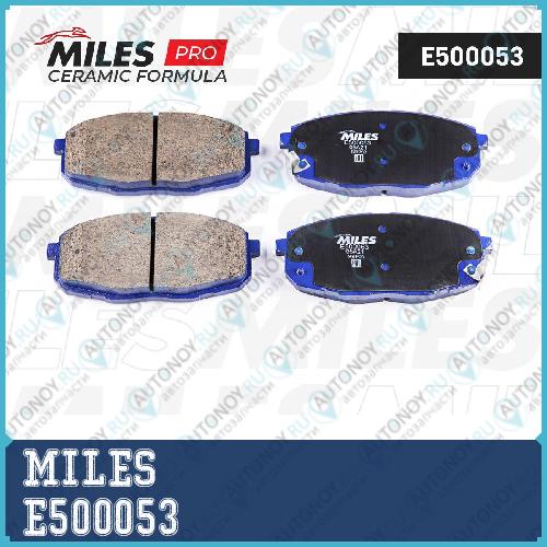 Колодки тормозные передние (Смесь CERAMIC) Hyundai i30 07-/Kia СEED 07-/Carens 02- (Trw GDB3450) E500053