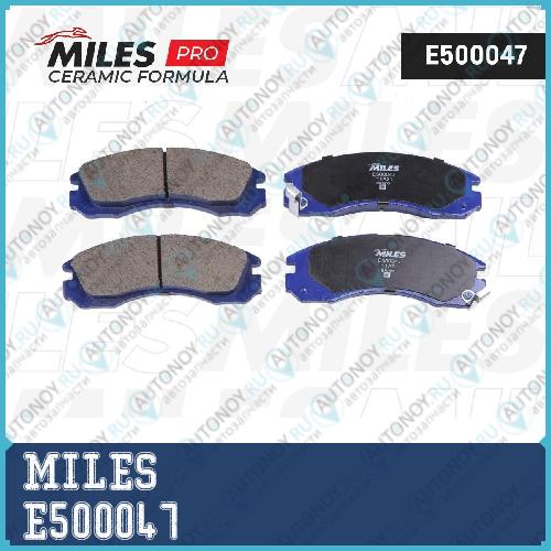 Колодки тормозные передние (Смесь CERAMIC) Mitsubishi Outlander 03>/PAJERO 90>00/00> (Trw GDB1126) E500047
