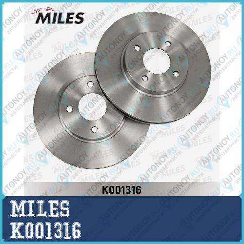 Диск тормозной передний D=260мм. Nissan NOTE 13-/MICRA 10- (Trw DF6430) K001316