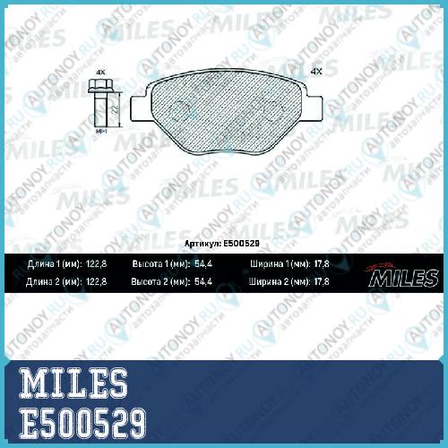 Колодки тормозные передние (Смесь CERAMIC) Renault Megane II 03> (Trw GDB1571) E500529