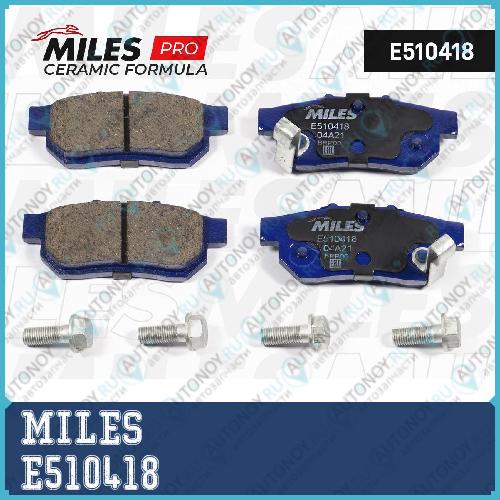 Колодки тормозные задние (Смесь CERAMIC) Honda CIVIC VI 1.6 95-01/JAZZ 1.2/1.4 02- (Trw GDB3174) E510418